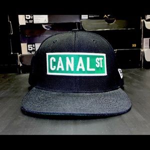 CANAL ST NO. 5 Snapback Hat Brooklyn NY